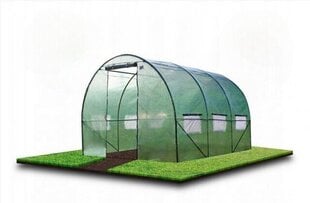 TUNEL FOLIOWY OGRODOWY 3 SEGMENTOWY ZIELONY NEW SOLUTION 3 x 2 x 2 M *5207 цена и информация | Теплицы | 220.lv