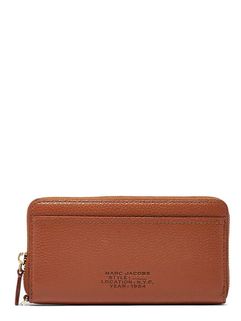 Maks sievietēm Marc Jacobs The Continental Wristlet Argan Oil 531262237, brūns cena un informācija | Sieviešu maki, karšu maki | 220.lv