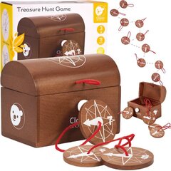 Izglītojoša dārgumu meklēšanas spēle Classic World, Treasure Hunt Game цена и информация | Настольные игры, головоломки | 220.lv