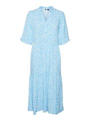 Vero Moda женское платье 10308001*01, голубой/белый 5715518320766 цена и информация | Платья | 220.lv