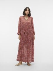 Vero Moda женское платье 10303746*01, коричневый/розовый 5715513379585 цена и информация | Платья | 220.lv