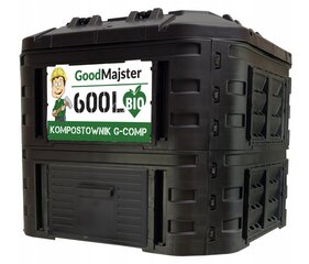 GoodMajster komposta kaste, 600 l cena un informācija | Komposta kastes un āra konteineri | 220.lv