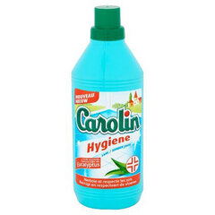 Средство для мытья полов Carolin Hygiene Эвкалипт, 1 л цена и информация | Чистящие средства | 220.lv