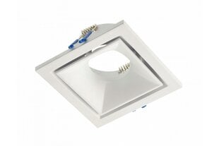 Корпус светильника точечного CANNA, IP20, квадратный, белый цена и информация | Потолочный светильник | 220.lv
