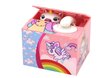 Interaktīva krājkasīte Lean Toys Vienradzis(Unicorn), rozā, 12 cm x 9 cm x 10 cm cena un informācija | Rotaļlietas meitenēm | 220.lv