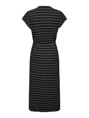 ONLY женское платье 15257472*04, черный/белый 5715506560310 цена и информация | Платья | 220.lv