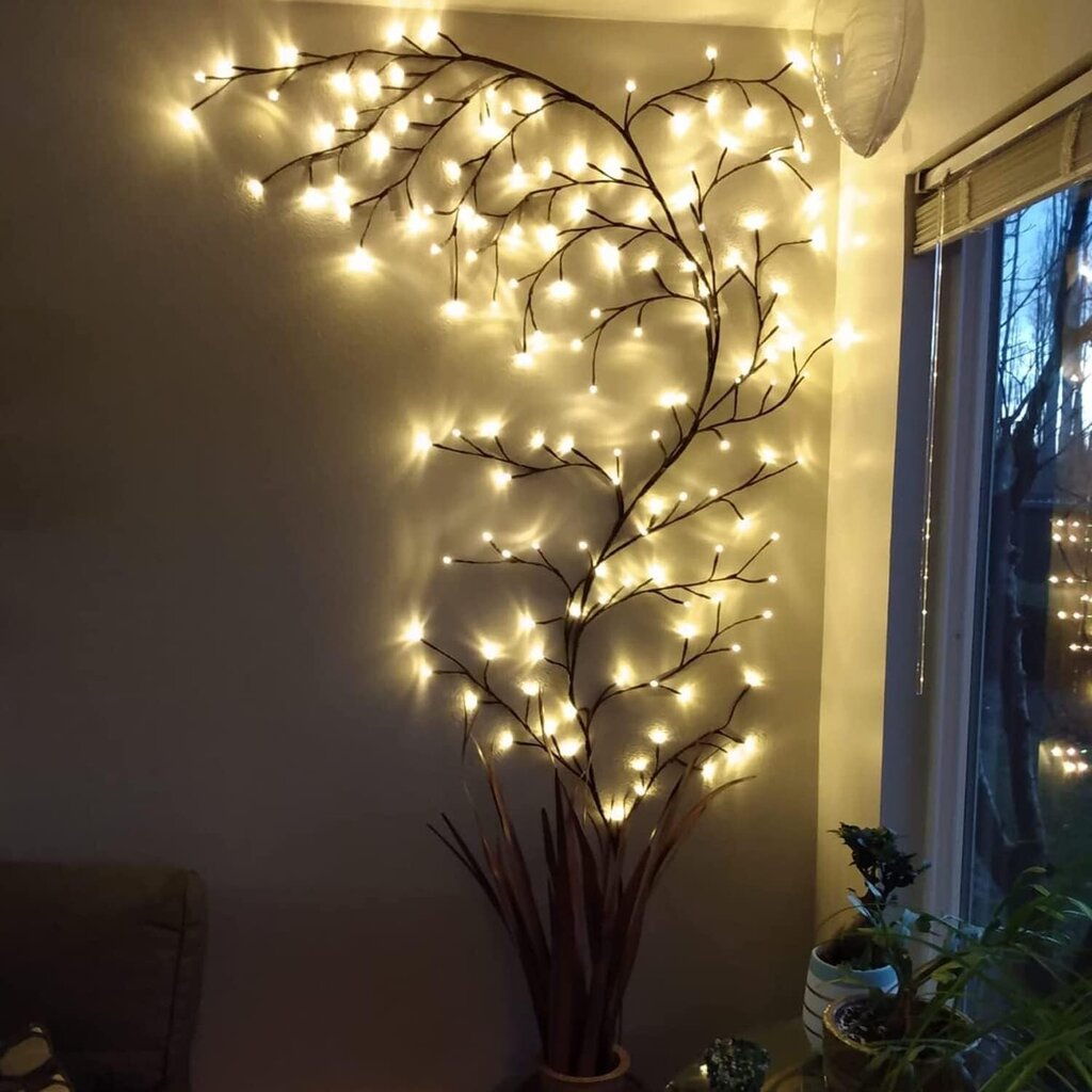 LED sienas lampa Tree цена и информация | Sienas lampas | 220.lv
