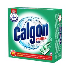 Таблетки для очистки стиральных машин Calgon Hygiene+, 15 шт цена и информация | Чистящие средства | 220.lv