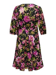Only Carmakoma женское платье 15297259*01, черный/розовый 5715512523392 цена и информация | Платья | 220.lv