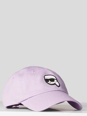 Beisbola cepure Karl Lagerfeld K/Ikonik 2.0 Cap Pastel Lilac 545009955 cena un informācija | Sieviešu cepures | 220.lv