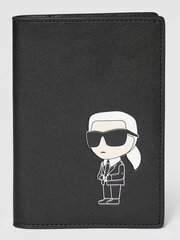 Кошелёк для кредитных карт Karl Lagerfeld K/ikonik 2.0 Leather Black цена и информация | Мужские кошельки | 220.lv