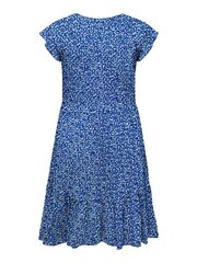 Only Carmakoma женское платье 15287900*02, электро-синий/белый 5715512520094 цена и информация | Платья | 220.lv