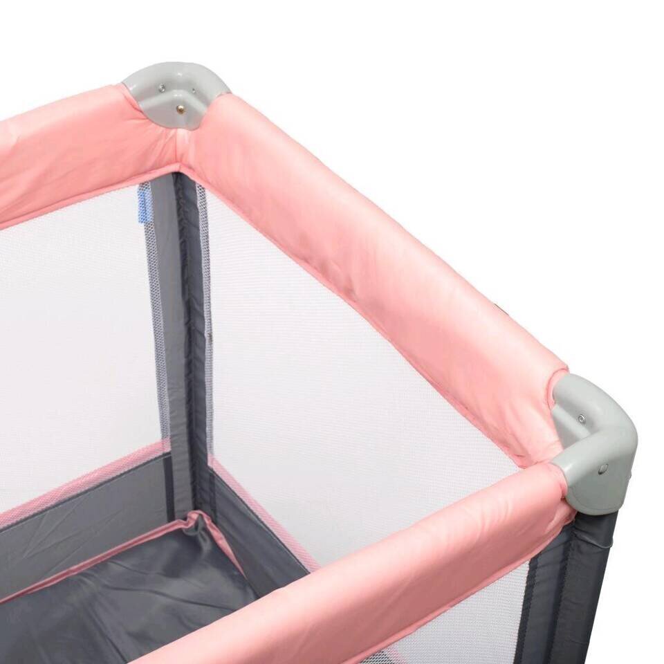 Ceļojumu gultiņa, pink, 23x22x80 cm цена и информация | Manēžas | 220.lv