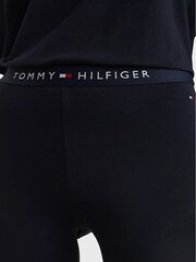 Tommy Hilfiger legingi sievietēm Logo Waistband Full Length 545663341, zili cena un informācija | Bikses sievietēm | 220.lv