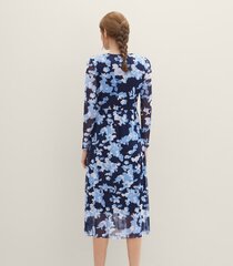 Tom Tailor женское платье 1040359*34757, тёмно-синий /голубой 4067261927466 цена и информация | Платья | 220.lv