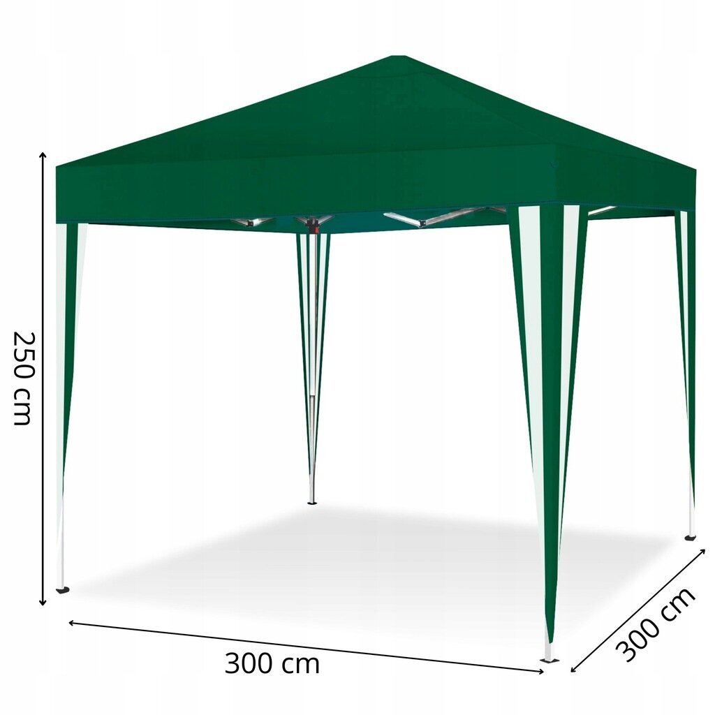 Lapene Fluxar, 3 x 3 x 2,5 m cena un informācija | Dārza nojumes un lapenes | 220.lv