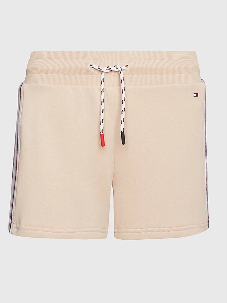 Tommy Hilfiger šorti sievietēm Signature Tape Lounge Misty Blush 545663264, bēši cena un informācija | Sieviešu šorti | 220.lv