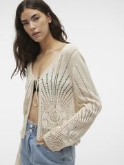 Vero Moda женский кардиган 10307093*01, светло-бежевый 5715518165374 цена и информация | Женские кофты | 220.lv