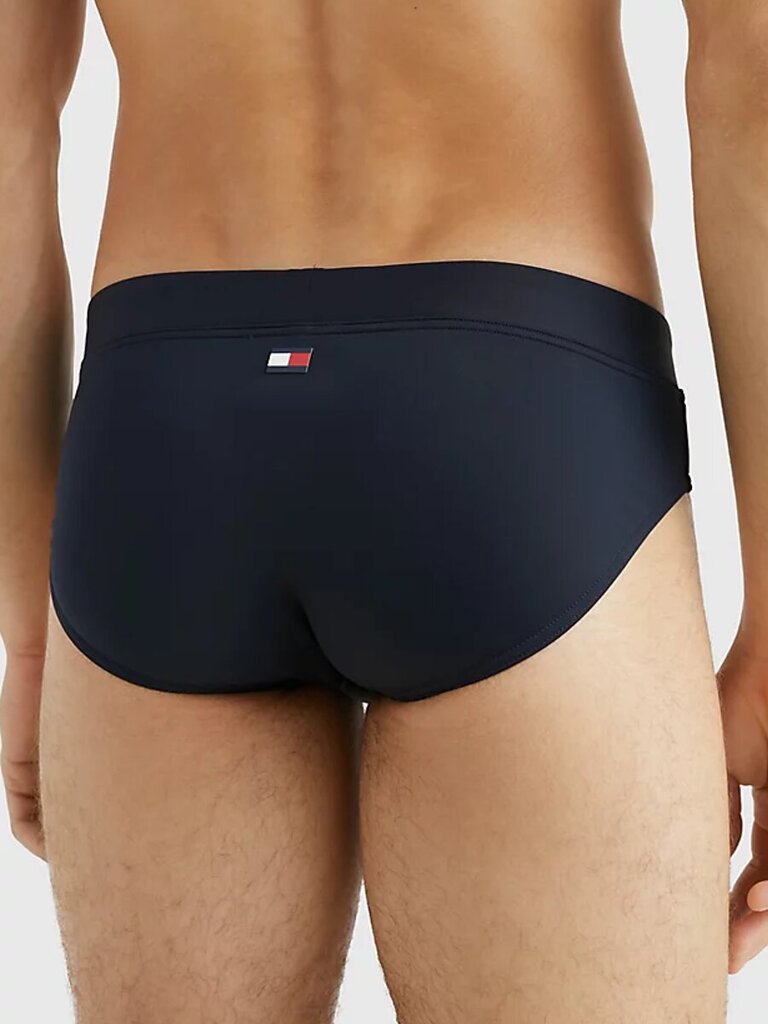 Tommy Hilfiger peldbikses vīriešiem Signature Tape Brief 545664206, zilas cena un informācija | Peldšorti, peldbikses | 220.lv