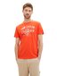 Tom Tailor vīriešu t-krekls, oranžs цена и информация | Vīriešu T-krekli | 220.lv