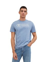Мужская футболка Tom Tailor, голубая цена и информация | Мужские футболки | 220.lv