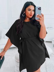 Женское платье PLUS SIZE CANDICE, чёрное цена и информация | Платья | 220.lv