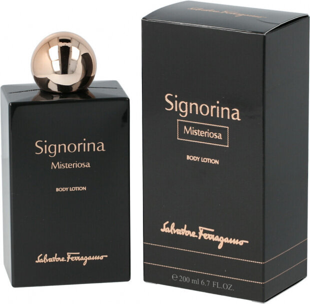 Ķermeņa losjons Salvatore Ferragamo Signorina Misteriosa 200 ml цена и информация | Parfimēta sieviešu kosmētika | 220.lv