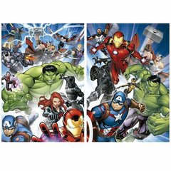 Educa Marvel The Avengers pužļu komplekts 2 gab, 100 d. cena un informācija | Puzles, 3D puzles | 220.lv