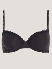 Бюстгальтер TOMMY HILFIGER Tonal Lace Demi-Cup Black UW0UW04546BDS 545664252 цена и информация | Бюстгальтеры | 220.lv