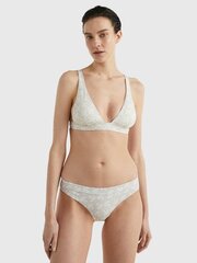 Плавки Tommy Hilfiger TH Monogram Print Bikini Monogram White цена и информация | Купальные костюмы | 220.lv