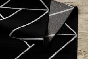 бегун EMERALD эксклюзивный 7543 гламур, стильный геометричес черный / бряный 100 cm цена и информация | Ковры | 220.lv