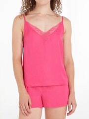 Пижама TOMMY HILFIGER Cami & Short Hot Magenta цена и информация | Женские пижамы, ночнушки | 220.lv