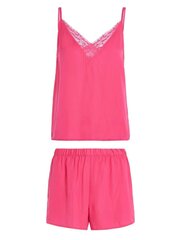 Tommy Hilfiger pidžama sievietēm Cami & Short Hot Magenta 545664234, rozā cena un informācija | Naktskrekli, pidžamas | 220.lv