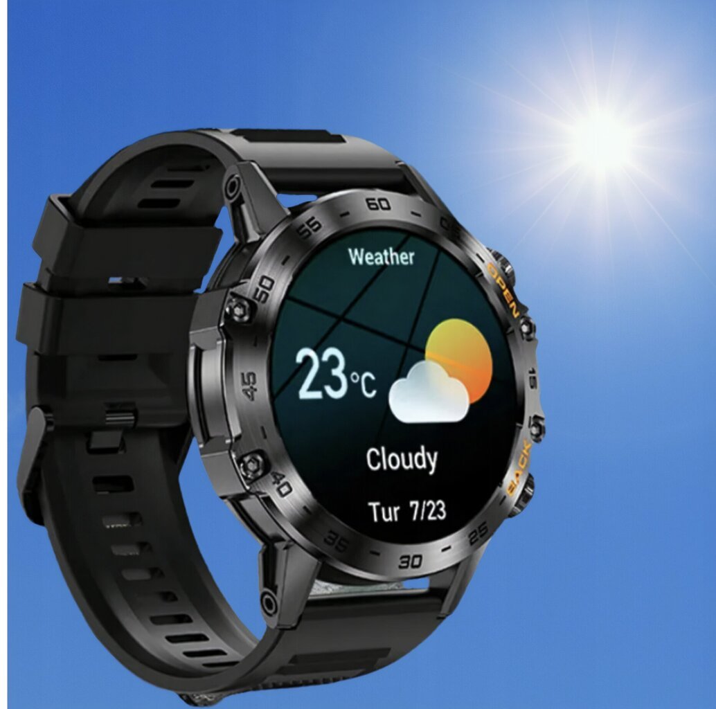 Stilo Exclusive K52, black cena un informācija | Viedpulksteņi (smartwatch) | 220.lv