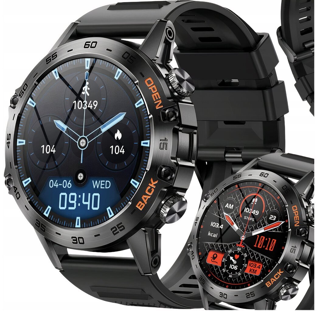 Stilo Exclusive K52, black цена и информация | Viedpulksteņi (smartwatch) | 220.lv