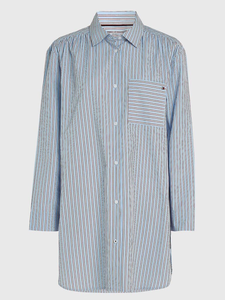Tommy Hilfiger naktskrekls sievietēm Shirt Nola Stripe Vessel 545664228, zils цена и информация | Naktskrekli, pidžamas | 220.lv