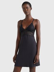 Ночная сорочка TOMMY HILFIGER Ultra Soft Lace Black UW0UW03971BDS цена и информация | Женские пижамы, ночнушки | 220.lv