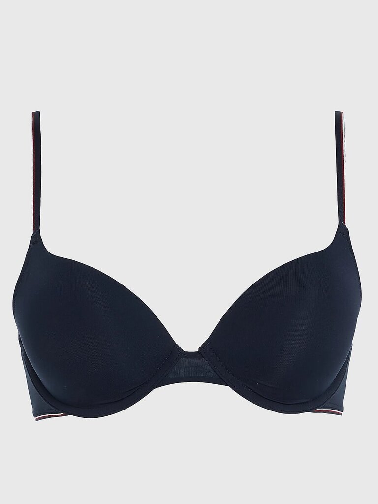 Tommy Hilfiger krūšturis sievietēm Signature Tape Padded Push-Up 545665580, zils цена и информация | Krūšturi | 220.lv