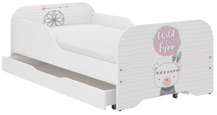 Кровать с матрасом, iGLOBAL, 140x70 см цена и информация | Детские кровати | 220.lv