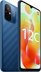 Xiaomi Redmi 12C 4/128GB, 4G Ocean Blue цена и информация | Мобильные телефоны | 220.lv