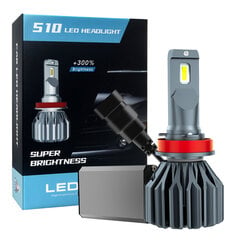 Spuldzes Led H7 S10 21000Lm 110W cena un informācija | Auto spuldzes | 220.lv