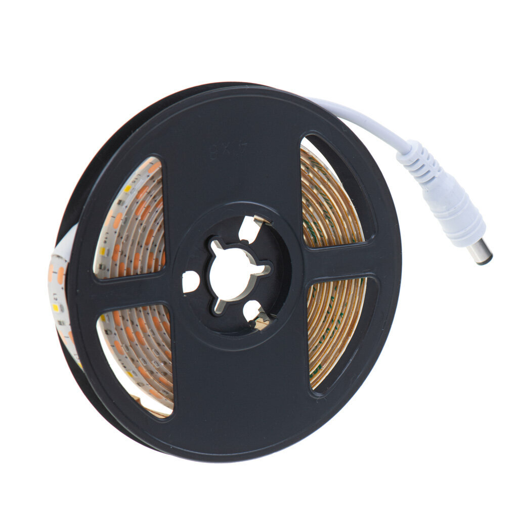 Kustības detektors, ar bateriju un LED apgaismojumu 2 m cena un informācija | LED lentes | 220.lv
