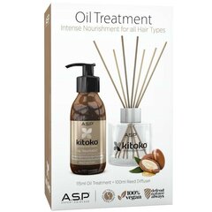 Matu eļļas un difūzera komplekts Kitoko Gift Set, 115ml цена и информация | Распылите крем-спрей на волосы на расстоянии 20-25 см, расчешите их расческой. | 220.lv