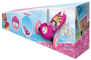 Bērnu skrejritenis Disney Princess 3-wiel, rozā цена и информация | Самокаты | 220.lv