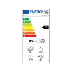 Trauku mazgājamā mašīna Samsung DW60CG550FWQET cena un informācija | Trauku mazgājamās mašīnas | 220.lv