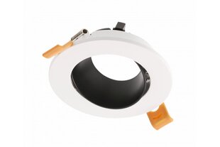 Корпус светильника точечного ARIES, IP20, Ø90*30mm, круглый, белый/черный цена и информация | Монтируемые светильники, светодиодные панели | 220.lv