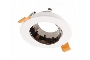 Корпус светильника точечного ARIES, IP20, Ø90*30mm, круглый, белый/черный цена и информация | Потолочный светильник | 220.lv