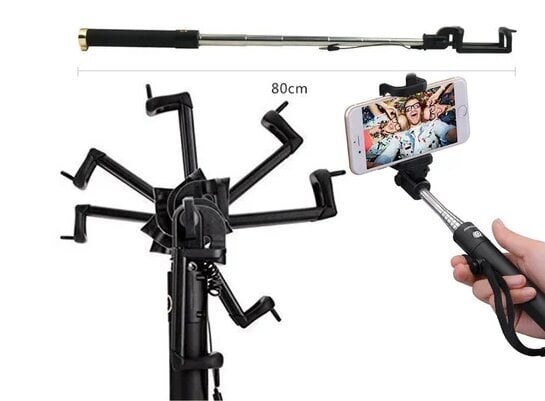 Selfie stabs Perf D80, 80 cm cena un informācija | Selfie Sticks | 220.lv
