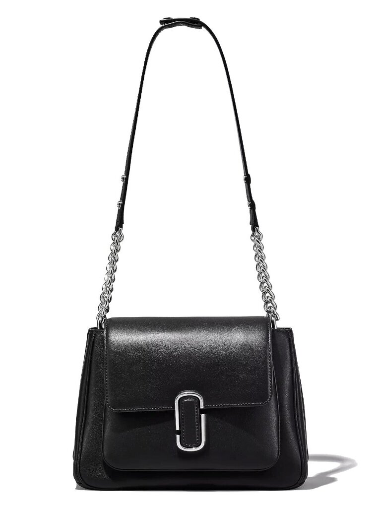 Soma sievietēm Marc Jacobs The Chain Satchel Black 531262301 cena un informācija | Sieviešu somas | 220.lv