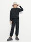Calvin Klein svitšots zēniem Glow In The Dark Aop Crewneck 520883612, melns cena un informācija | Zēnu jakas, džemperi, žaketes, vestes | 220.lv